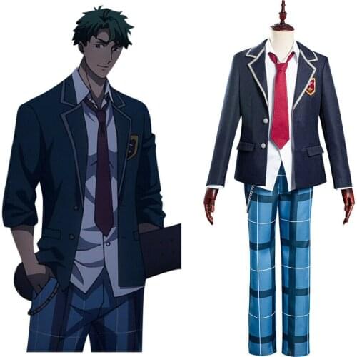 Anime SK8 the Infinity Nanjo Kojirou Cherry Blossom Cosplay Costume Men School Uniform Halloween Carnival Show Outfit C124M297