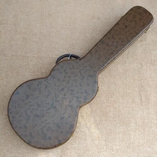 Free delivery, high quality electric guitar case, brown guitar case