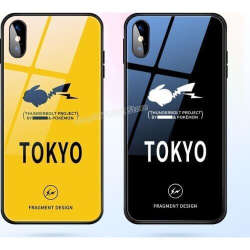 Pokemon Phone Case Lightning Pikachu for Iphone8plus Apple 11 Mobile Phone Shell Xr Couple 7pus Mobile Phone Accessories Gifts