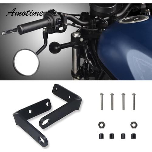 Rebel500 Motorcycle Handlebar Rear View Side Mirror Spotlight Bracket Accessories For Honda CMX 500 300 Rebel 500 300 2020 2021