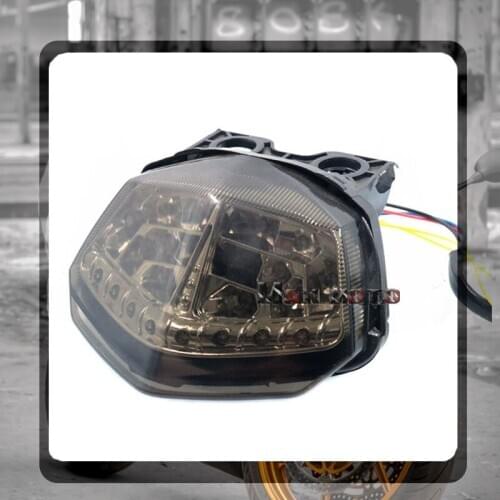 For KAWASAKI NINJA 250 250R NINJA250 EX250 2008-2012 2011 Motorcycle Rear Tail Light Brake Turn Signals Integrated Led Light
