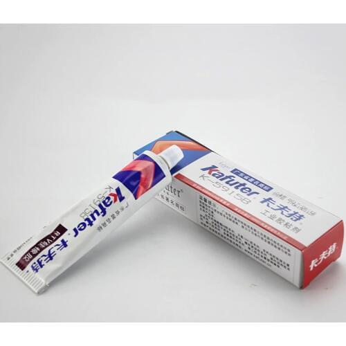 Kafuter 100g K-5915B black Fast drying Heat resistance Sealing Adhesive Industrial Sealing Adhesive