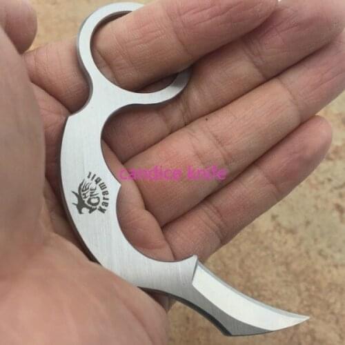 The One EDC Claw Karambit D2 Blade Fixed Blade Tactical Knives Outdoor Hunting Camping Survival Cutter Knife Multi Tool