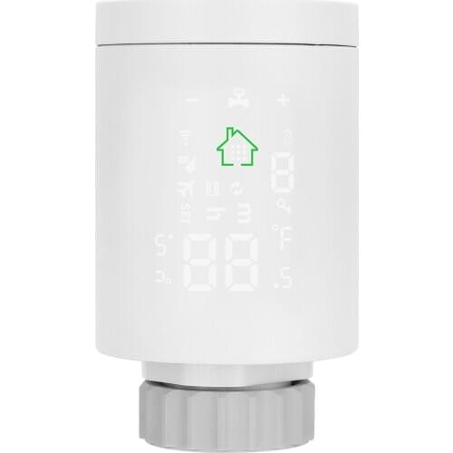 Tuya ZIGBEE3.0 Intelligent Radiator Actuator Programmable Thermostatic Radiator Valve Temperature Controller Voice Control Alexa