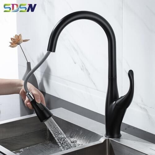 Kitchen Simk Water Tap Faucet Pull Out Kitchen Water Faucet Mixer Kitchen-tap Pull Down Kitchen Water Tap Mixer Water Tap Mixer