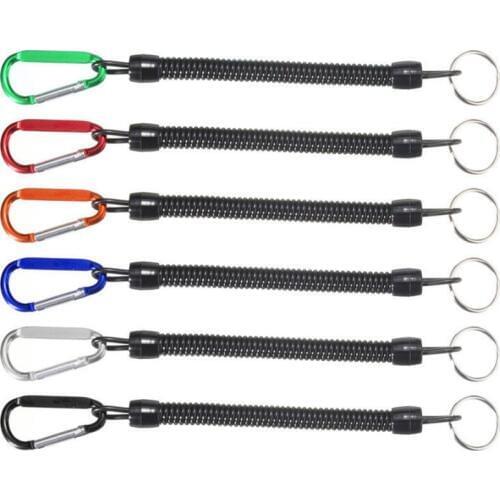 New Fish Grip Lip Trigger Lock Gripper Grab Tool Elastic Rope Fishing Tackle Accessory Fishing Lovers