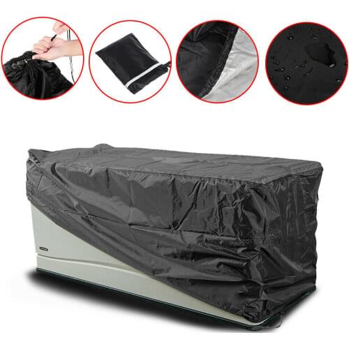 Deck Box Cover Furniture Waterproof Outdoor Storage Garden Protection Multifunctional Cover Storage Cabinet Furniture Dust Cover