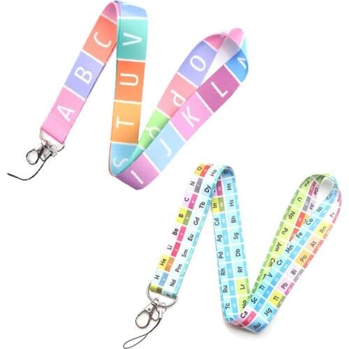 Neck Strap Lanyard for keys ID Card Gym Mobile Phone Straps USB badge holder DIY Neck Strap Hang Rope Lariat Lanyard for iphone