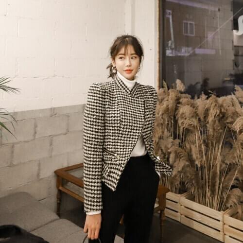 S-XL Plus Size Korean Style Runway Design Jacket for Women Zipper Female 2020 Winter Fashion Long Sleeve Streetwear Casual Coat