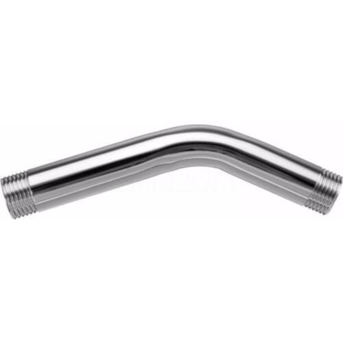 Mayitr G1/2" Bathroom Shower Arm Angled Shower Head Extension Pipe Sprayer Extra Fixed Tube Wall Mounted Bathroom Hardware