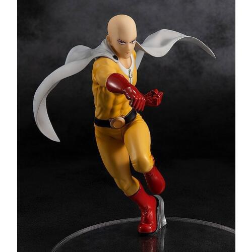 Japanese Anime One Punch Man Saitama Hero Costume Battle Ver. Genos PVC Action Figure Collection Model Brinquedos Toys Doll Gift