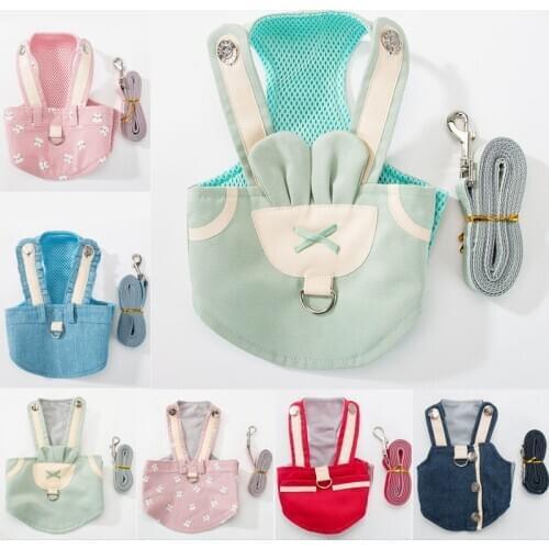 Dog Harness Step-in Breathable Puppy Cat Dog Vest Harnesses for Small Medium Dogs