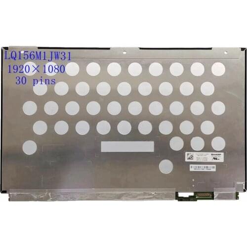 15.6" For Dell XPS 15 9560 9550 Lcd display Screen non-touch LQ156M1JW31 1920x1080 FHD IPS 30PIN edp Replacment