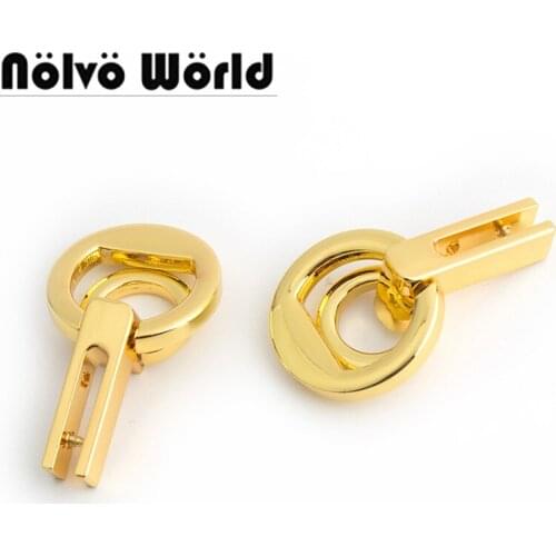 10-50pcs 29*51mm Deep gold Silver Connector for hand bag purse accessories parts custom connector hanger
