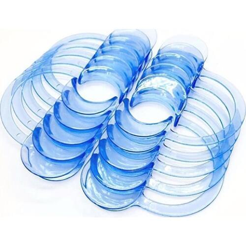 10Pcs Blue C-Shape Intraoral Chest Lip Retractors Mouth Openers Dental Tools In Stock Fast Ship