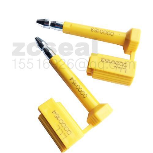 10pcs one box High quality bolts seals disposable Lock Meter Seal zhengcheng seal security container seals anti-fake