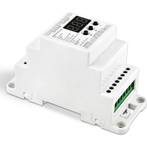4CH Constant Voltage LED DMX512 Decoder;(BC-834-DIN)