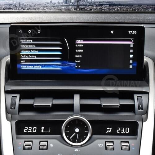 Android Car Autoradio Player for Lexus NX NX200 NX300h 2018 2019 2020 Car Multimedia Video Player GPS Navigation
