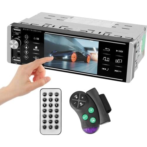 1Din 5.2 Inch Mp5 Player Touch Car Radio Bidirectional Interconnection Bluetooth RDS AM FM 3-USB Intelligent AI Voice