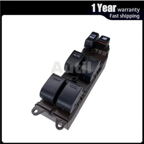 Electric Power Window Master Control Switch for Toyota RAV4 Camry Sienna Corolla 2001-2008 84820AA070 84820AE012 84820-12480