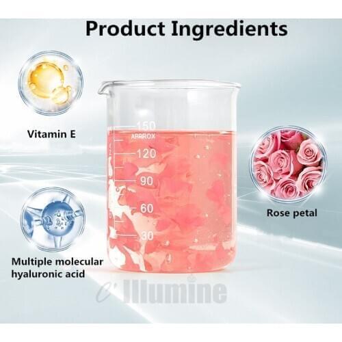 Rose Petal Essence 1000ml Facial Essence Replenishing Water Brightening Skin Shrinking Pores Maskwater Beauty Salon