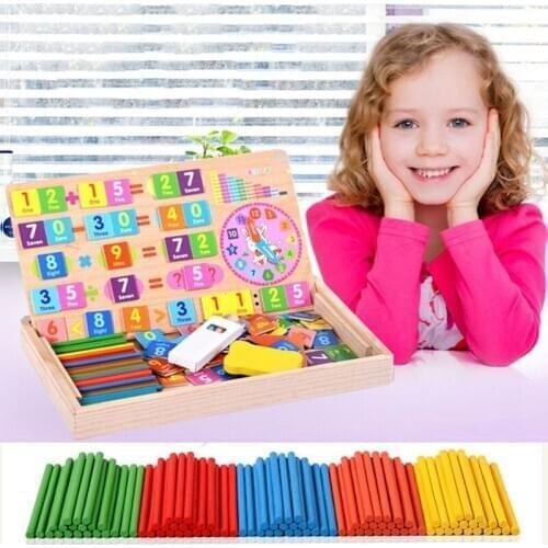 Study Box tools for kid Multipurpose Childrens educational toys Learning wooden toys gifts for baby free shipping from Russia