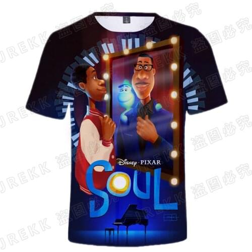 Summer 3D Printed Soul T Shirt Men Women Children Casual Streetwear Short Sleeve Boy Girl Kids Fashion Cool Tops Tee Clothing