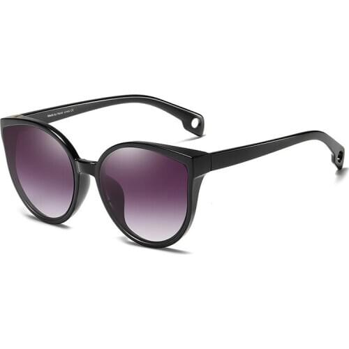 Fashion Cat Eye Sunglasses Women Plastic Frame Transparent Lens Sun Glasses UV400 Shadow Trend Sunglasses Men Trend Glasses