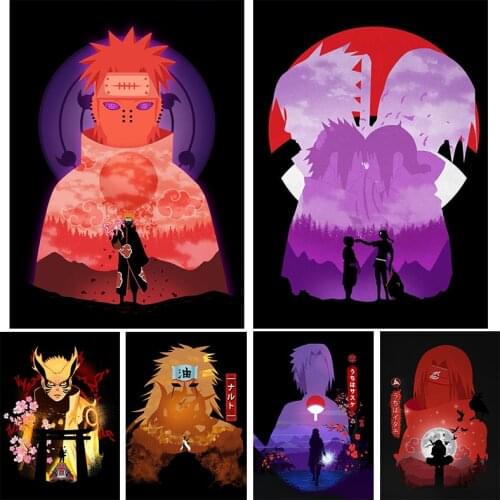 Posters and Prints Japanese Anime Canvas Painting Wall Art Nordic Picture Wall Poster Kids Room Cuadros Mural Home Decor Gift