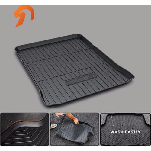 Rubber Rear Trunk Cargo Tray Trunk Cover Floor Mats FOR BMW 5Series 2017 G30 BOOT LINER REAR