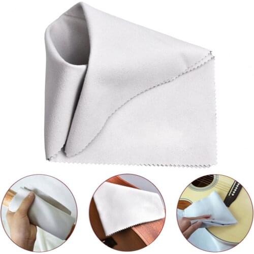 Microfiber Piano Cleaning Cloth 20cm Universal Anti-Scratch Musical Instrument Polish Cleaning Cloth for Piano
