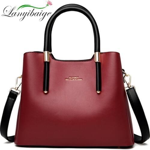 LANYIBAIGE New 5 Color Women Fashion Shoulder Bags Large Capacity Casual Simple Traveling Bags High Quality Handbags For Women