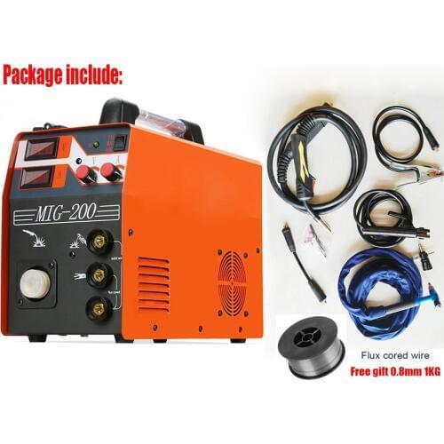 Mig Welder MIG ARC TIG Functional Welding Gas Gasless Welder Full Accessories Smart Control MIG MAG Machine