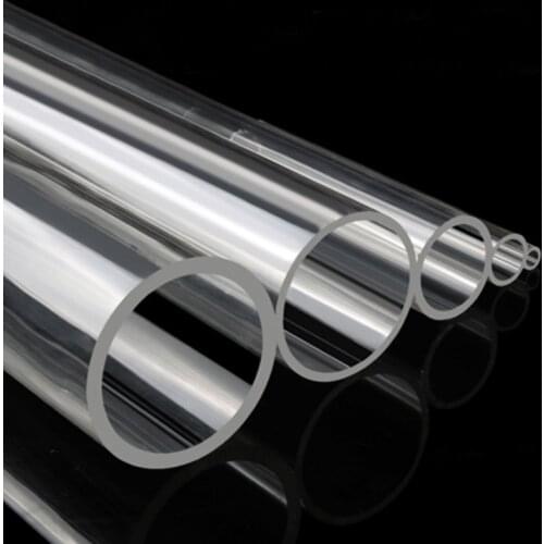 1pcs Outer Dia 13mm inside Dia 9mm Plastic Acrylic Clear Tube High PMMA Transparent Organic Glass Pipe Length 100/200/300mm
