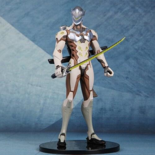 Anime Game OW Ninja Shimada Genji 18cm Joints Moveable Action Figure Model Toys