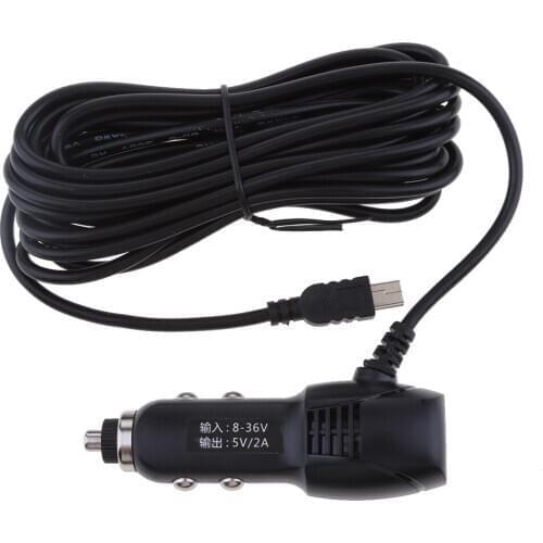 Auto Charger for Various GPS SAT Navigators Auto Vehicle Mini USB Cable Power Cord Charging Adapters Dashcam