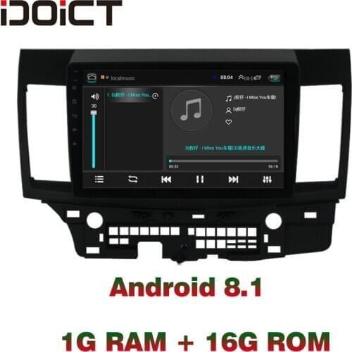VenusSR Android 8.1 2.5D car dvd For Mitsubishi LANCER Radio 2010-2016 multimedia GPS Radio stereo gps navigation