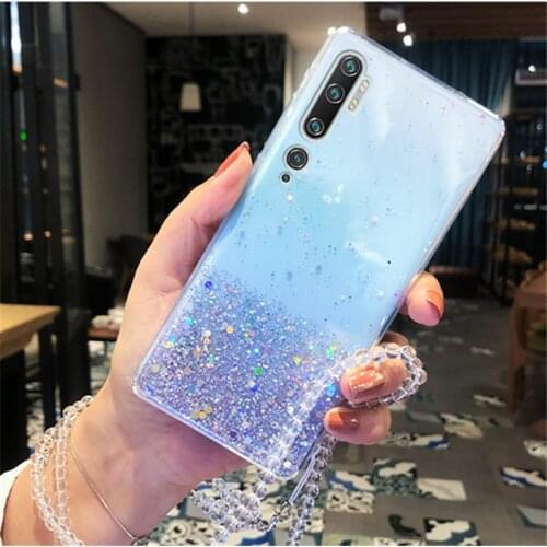 Bling Soft Clear Glitter Case TPU Cover for HUAWEI P40 Lite E P20 P30 Pro Y9S Y8S Y5P Y8P Y7P Y6P Y5 Y6 Y7 Y9 Prime 2019 Cases