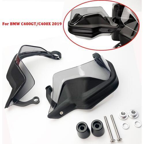 For BMW 2019 C400GT C400X C400 GT C 400 X Motorcycle Handguard Hand Guards Brake Clutch Levers Protector Shield Smoke gray