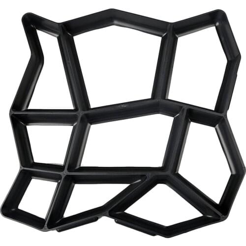Floor Path Maker Mould Concrete Mold Reusable DIY Paving Durable for Garden Lawn B1