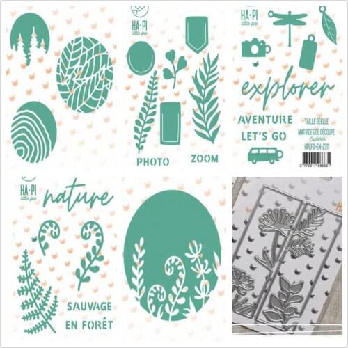 French clear Stamp cutting die for DIY scrapbooking/Card Making A266