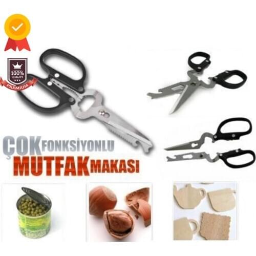 Multifunctional Kitchen Scissors Utensils for kitchen convenience Tools wonder woman Stainless Steel Women home supplies things