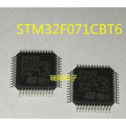 Xinyuan 2019+ 100%new imported original STM32F071 STM32F071CBT6 STM32F100C4T6B LQFP-48 STM32F071RBT6 LQFP-64 microcontrolle