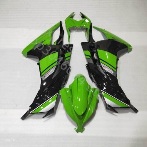 Custom green black Motorcycle Fairing Zx300r 14 15 Motorcycle Fairing ZX EX 300 Ninja 2013 2013 - 2015 EX 300 13 15 Fairing
