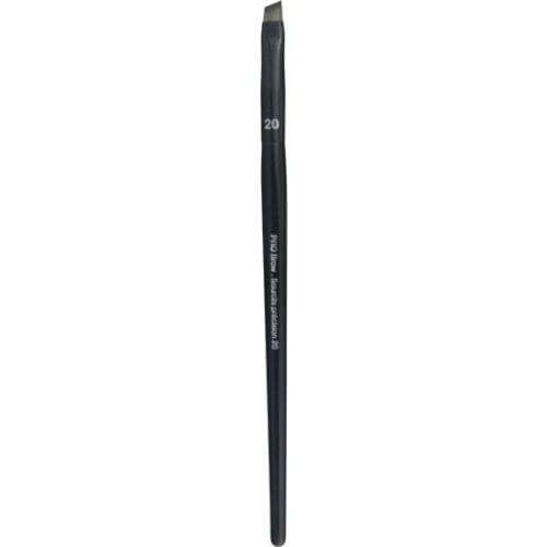 PRO Brow Makeup Brush #20 - Angled Edge Eye Brow Definer Beauty Cosmetics Brush Tools