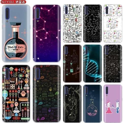 Anime Case for Xiaomi Mi 10 8 A2 A3 CC9 Lite 9 Note 10 Pro a1 a2 5x 6x Biology Chemistry cell