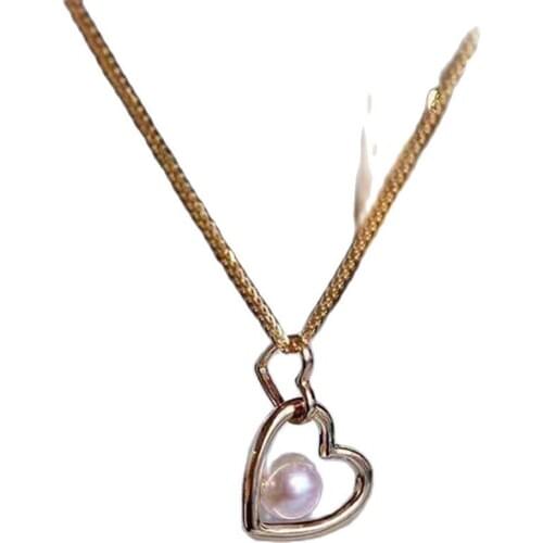 Oyster Pearl Mussel Pendant Mountings, Pendant Findings, Pendant Settings Jewelry Parts Fittings Women Accessories