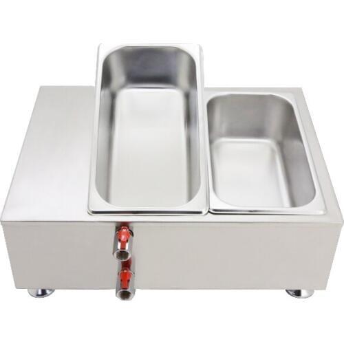 High quality chocolate melting machine Double cylinder chocolate melting machine melt chocolate with CE