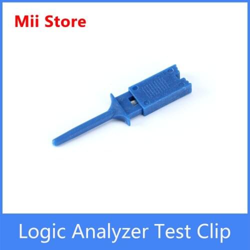 High-quality analyzer color flat clip connected to test SOP pin has been processed and connected to DuPont line Engineers use