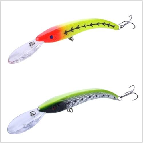 1PCS Minnow Sea Fishing Lure 16g/155mm Lifelike Bionic Jig Jerkbait Wobblers Hard Bait Perch Trout Lure Pesca Three Hook Tackle
